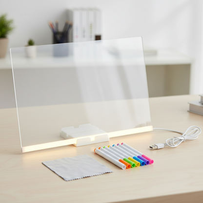 PIZARRA MÁGICA LED CON COLORES