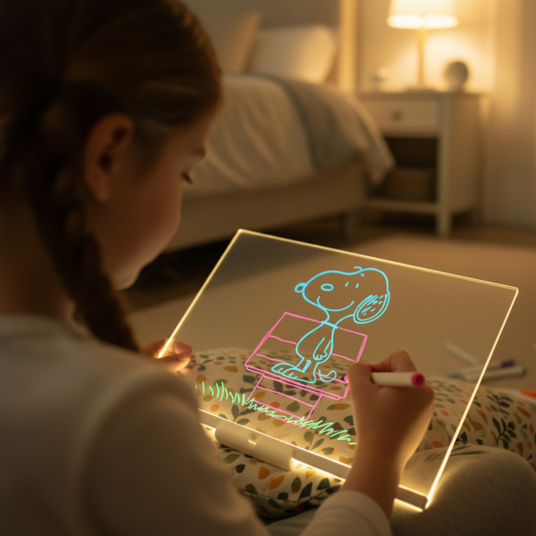 PIZARRA MÁGICA LED CON COLORES